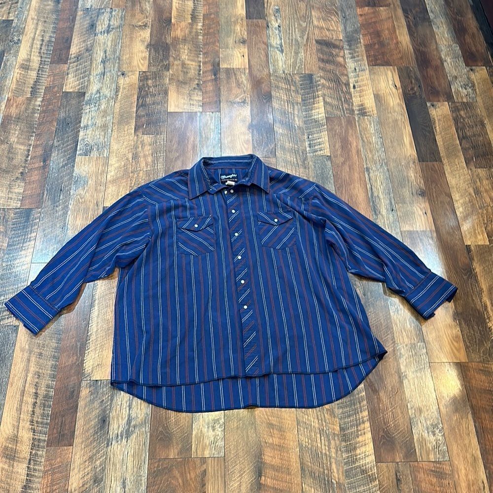 Wrangler Vintage snap button shirt XLT (6032)